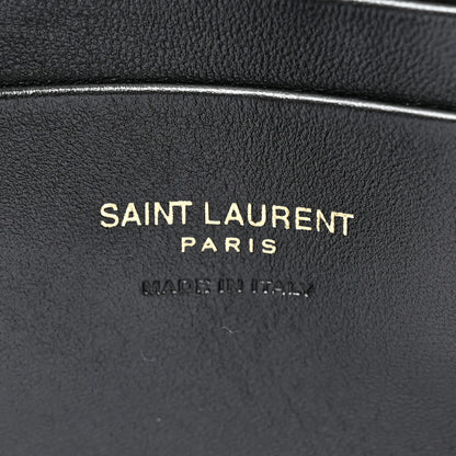 Saint Laurent Grain De Poudre Matelasse Monogram Mini Lou Camera Bag Light Chartreuse 6 of 11