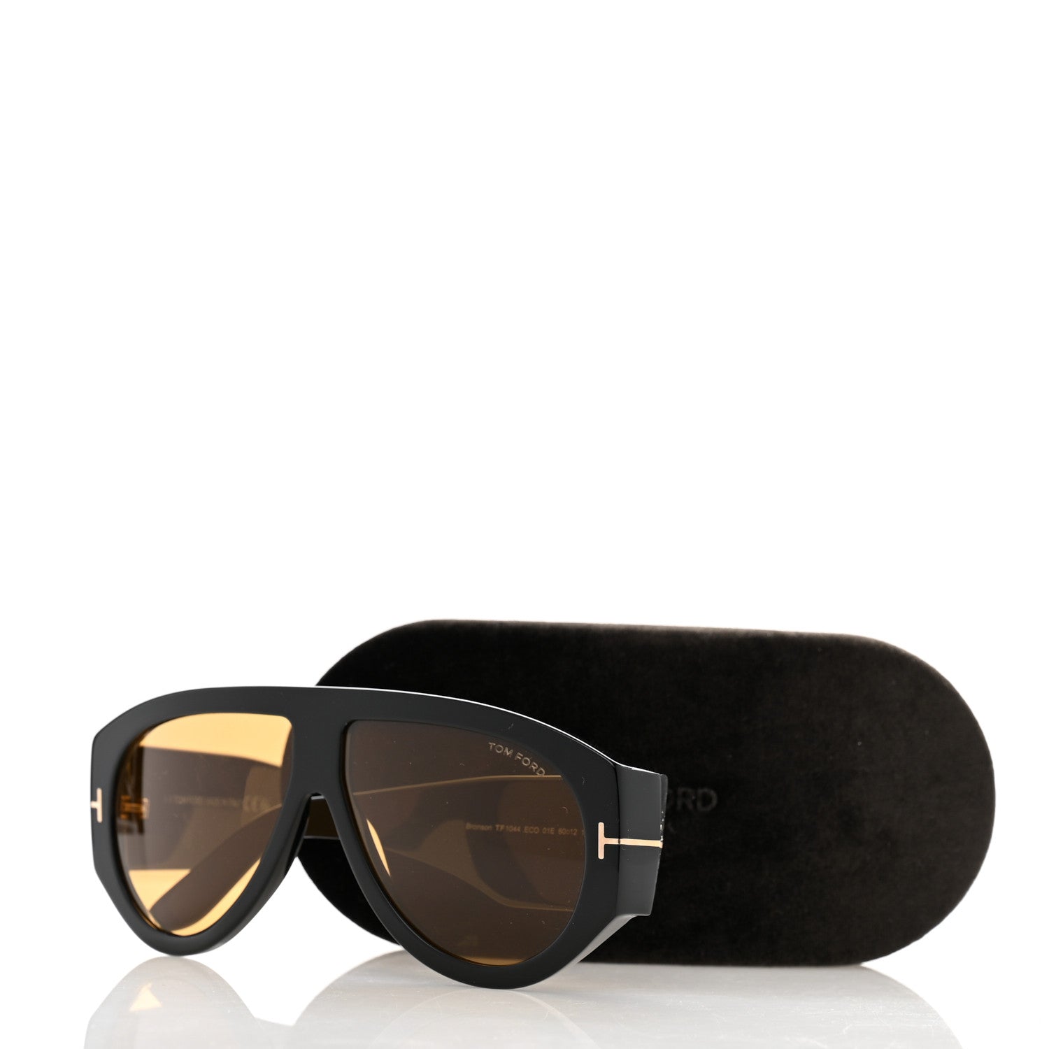 Tom Ford Acetate Bronson Sunglasses TF1044 Black 8 of 8