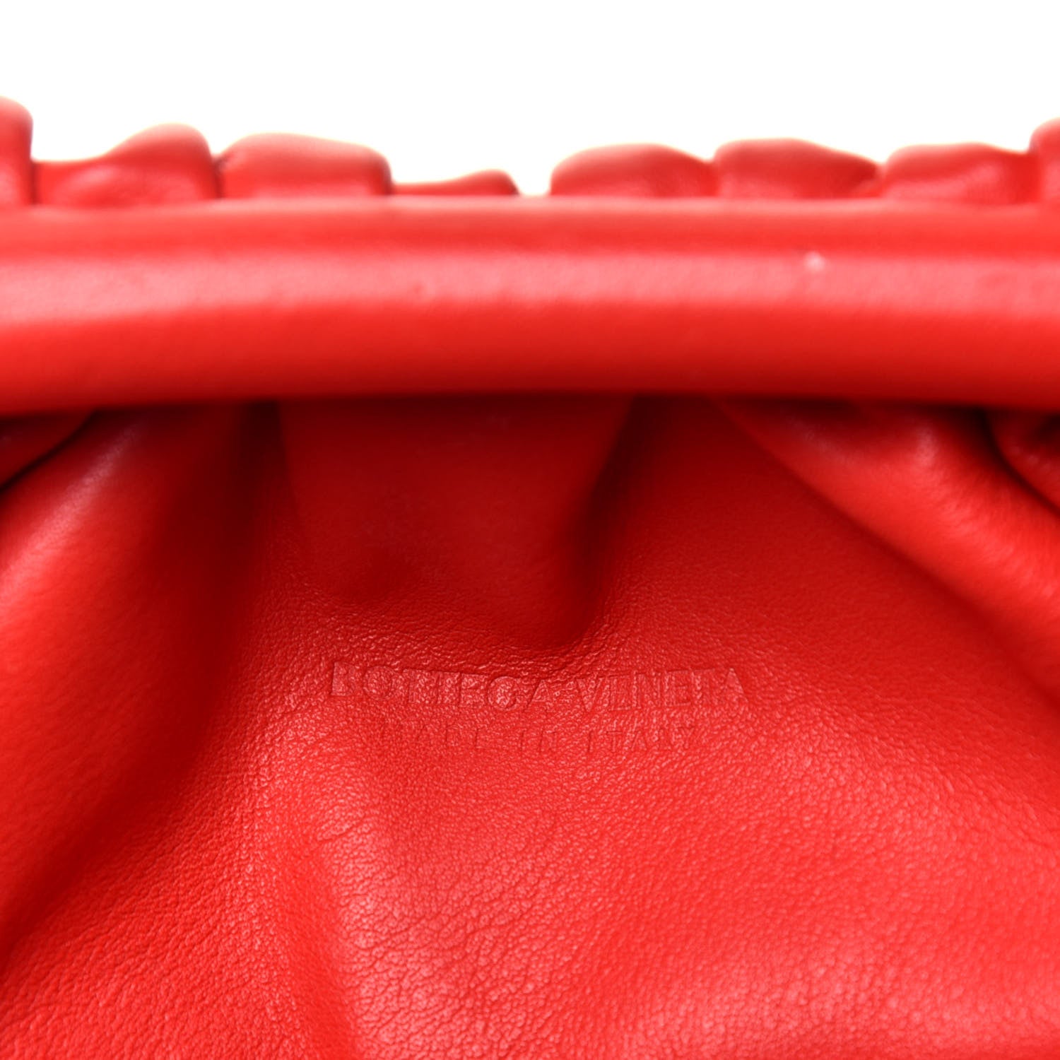 Bottega Veneta Butter Calfskin The Mini Pouch Red 6 of 10