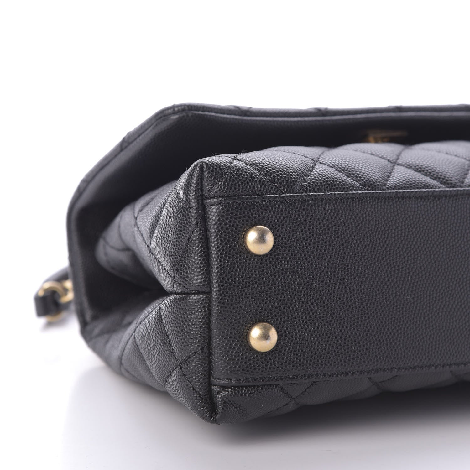 Chanel Caviar Quilted Mini Coco Handle Flap Black 6 of 10