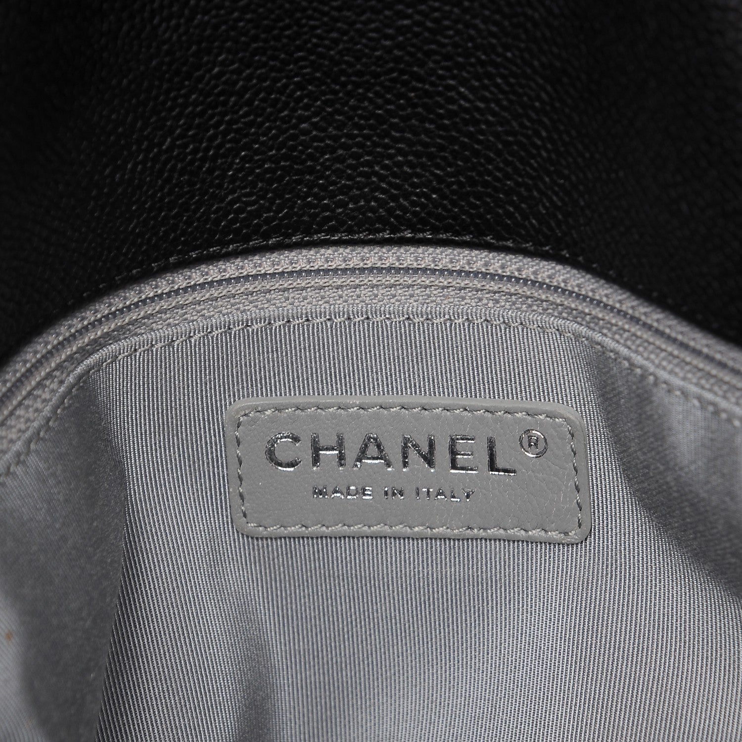 Chanel Caviar Quilted French Riviera Hobo Black 7 of 8