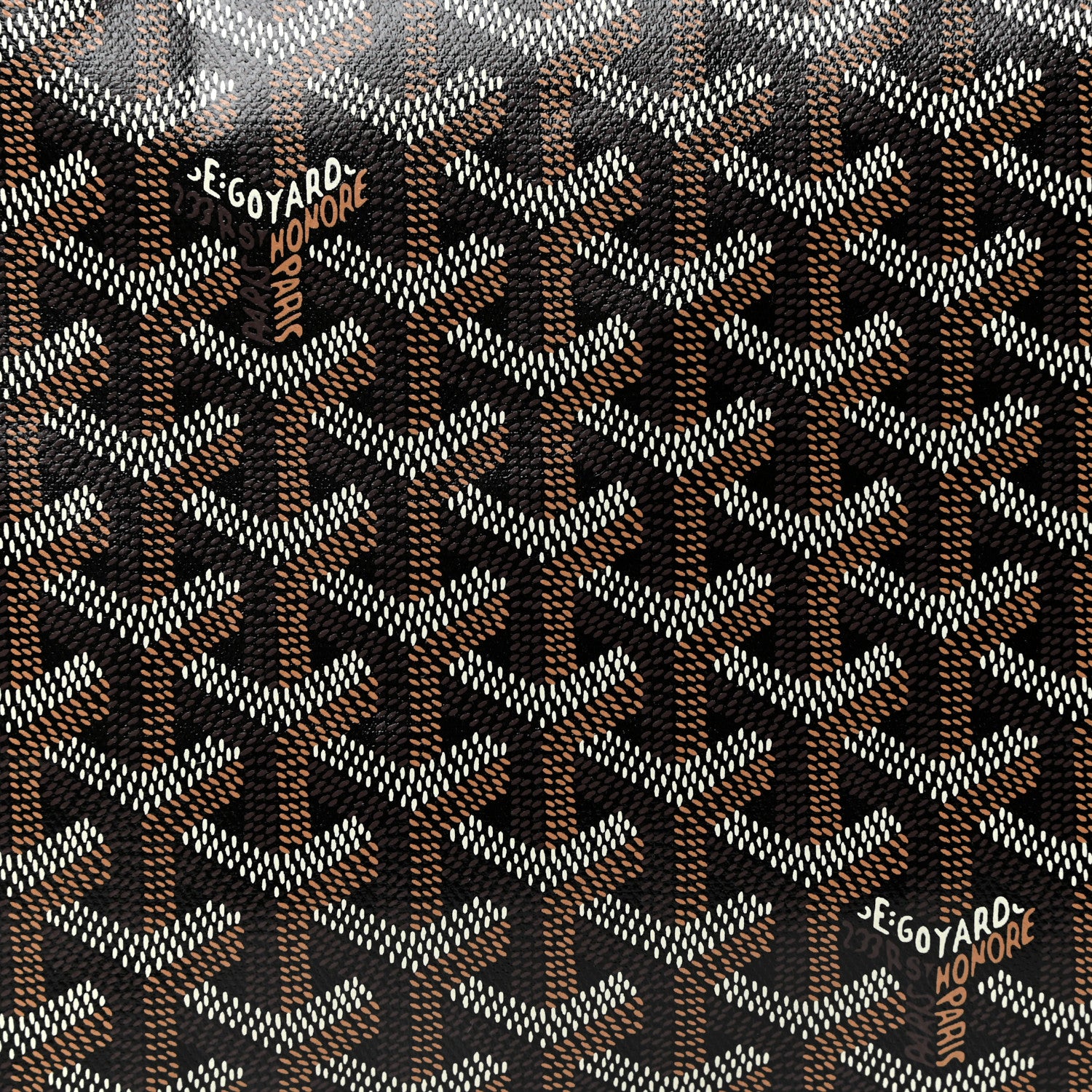 Goyard Goyardine Saint Louis GM Black Gold 7 of 11