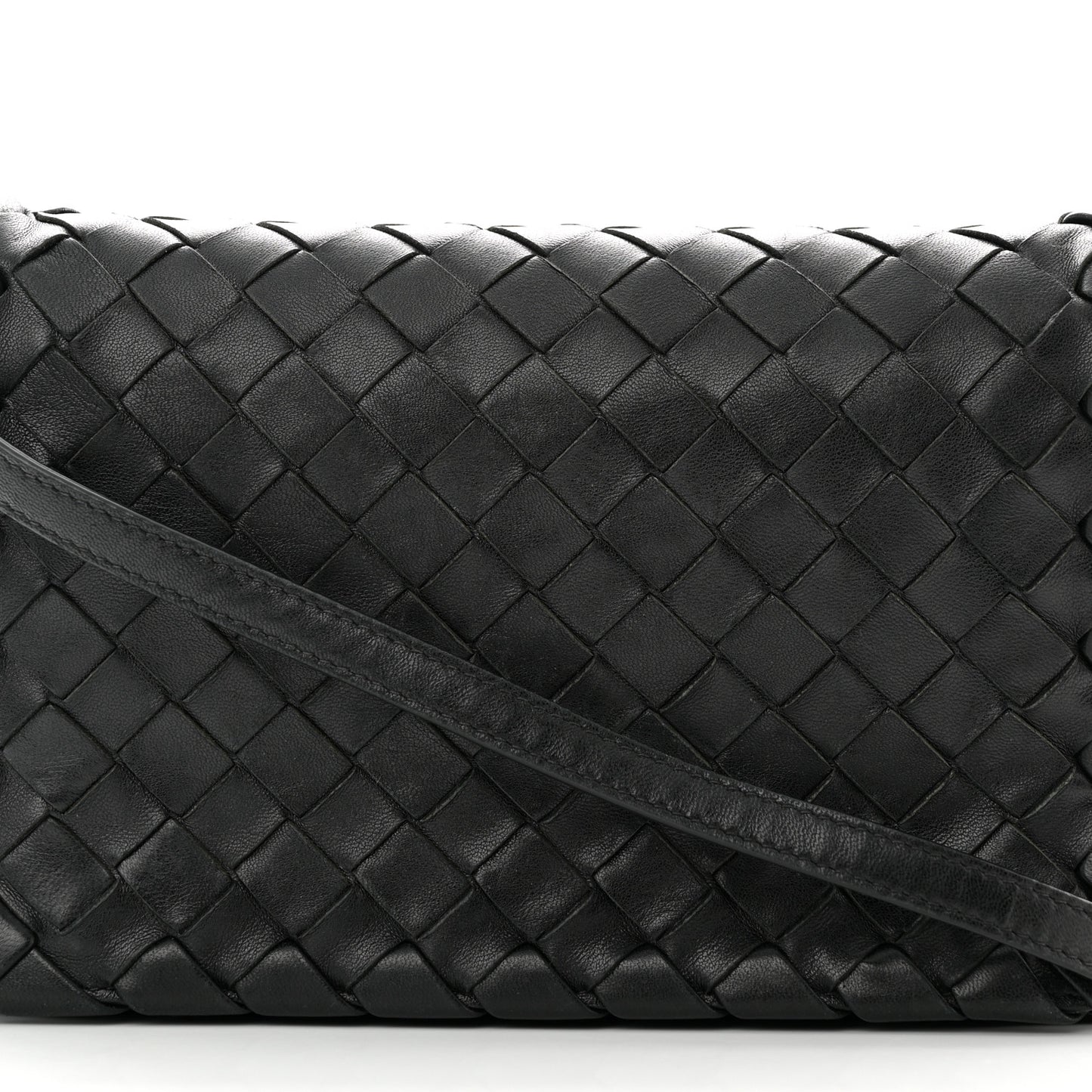 Nappa Intrecciato New Olympia Mini Bag Black