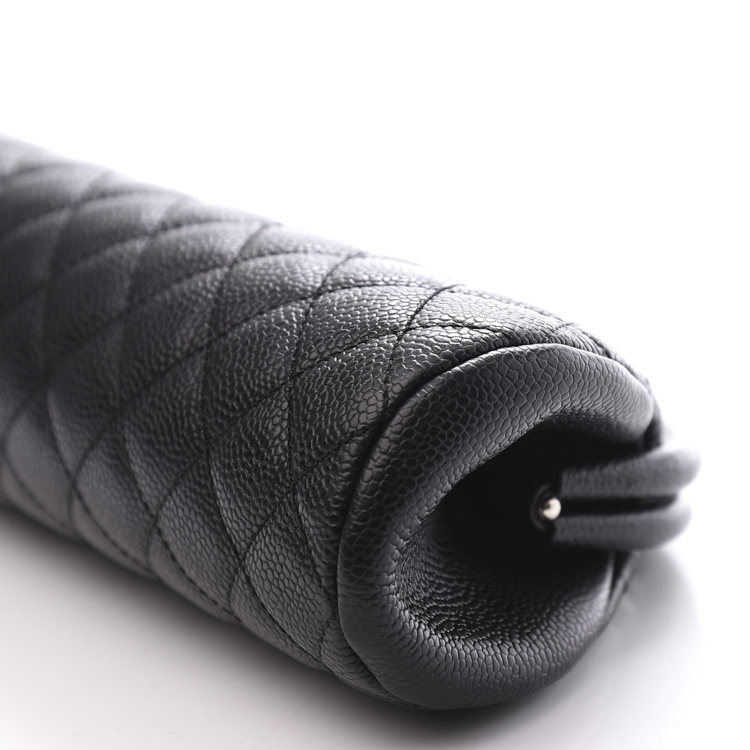 Chanel Caviar Quilted Timeless Clutch Black 8 of 9
