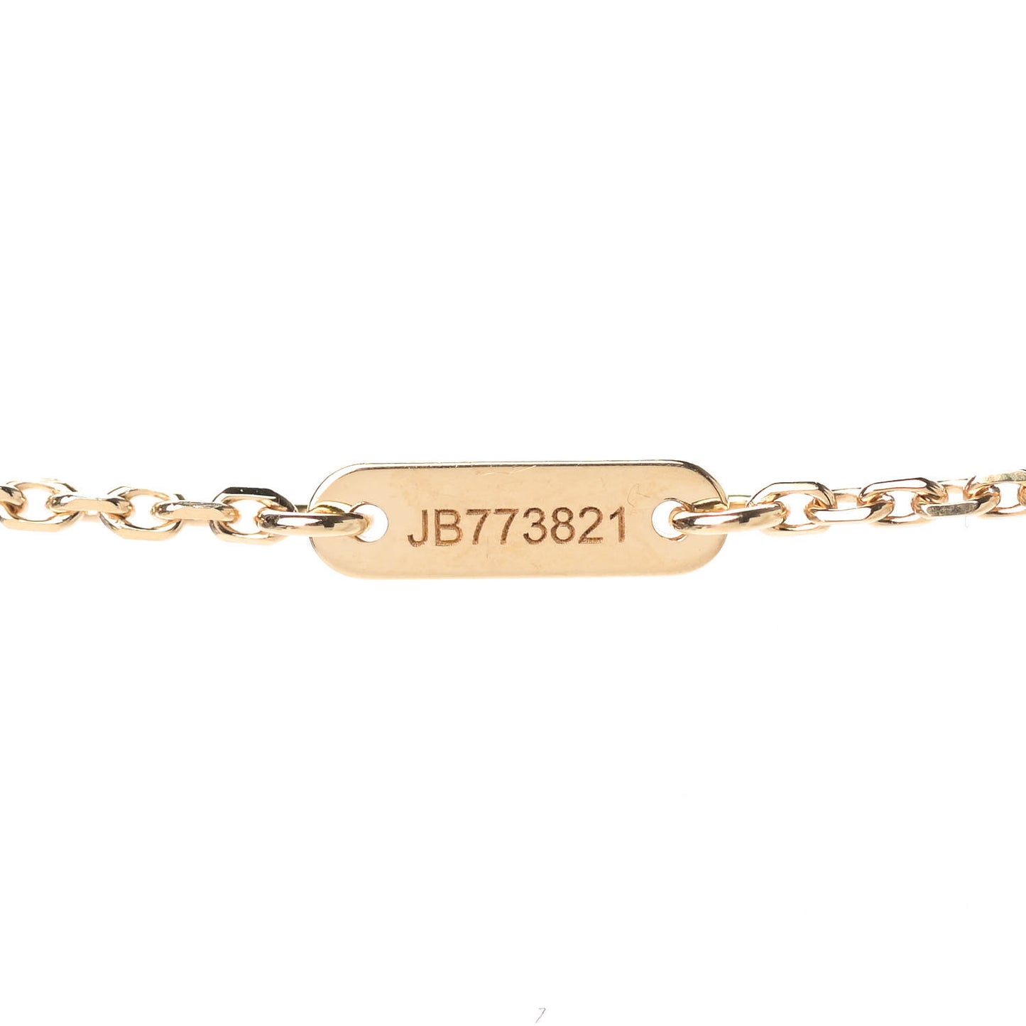 18K Yellow Gold Diamond Mini Frivole Pendant Necklace