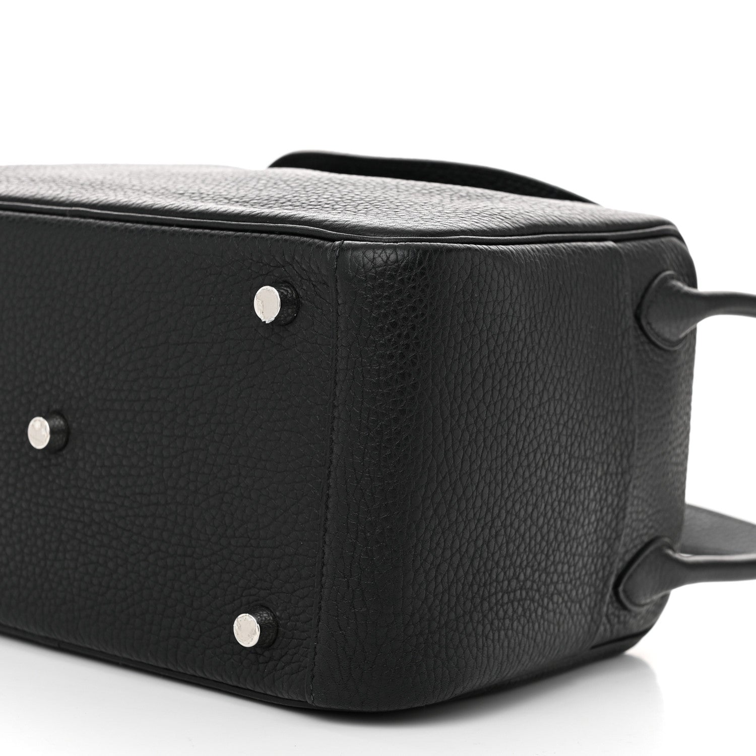 Hermes Taurillon Clemence Lindy 26 Black 10 of 10