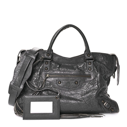 Balenciaga Agneau Classic Hardware City Gris Fossile 3 of 14