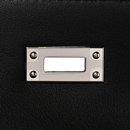 Hermes Swift Kelly Pochette Clutch Black 27 of 29