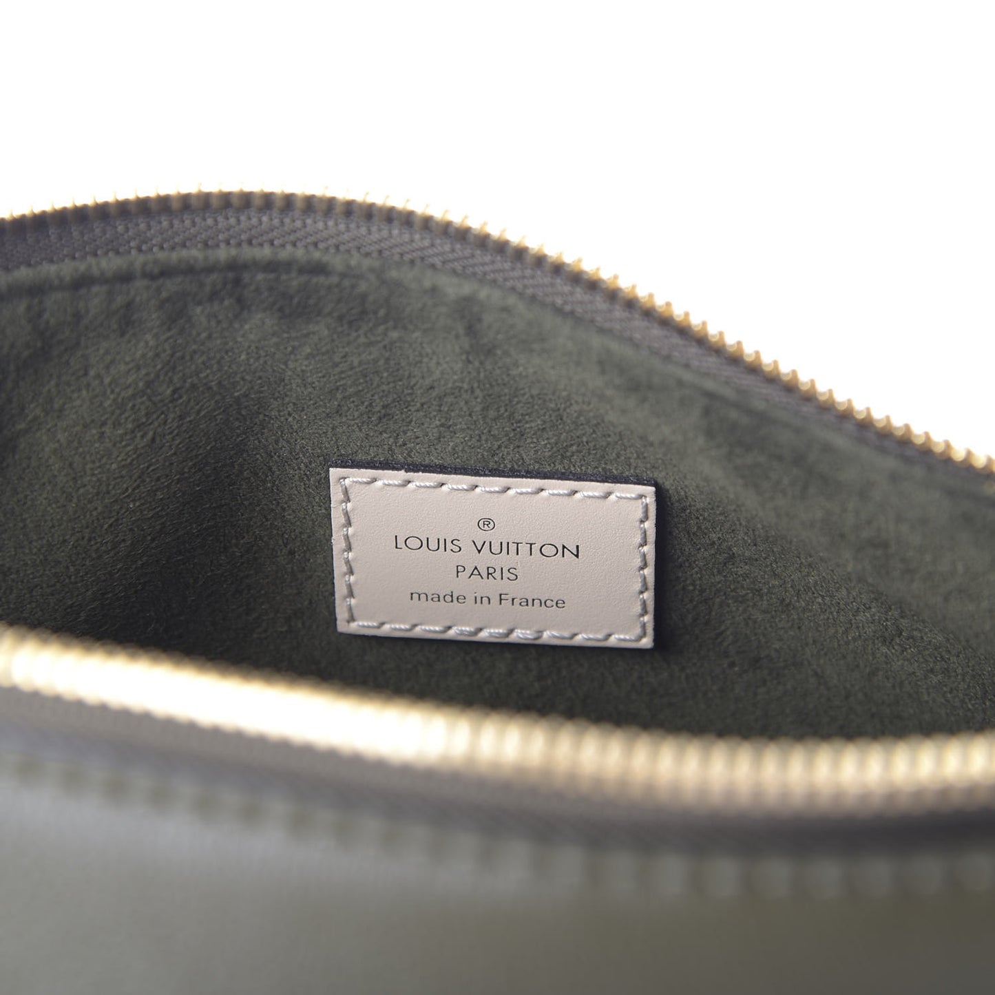 Damier Ebene Calfskin Maida Khaki