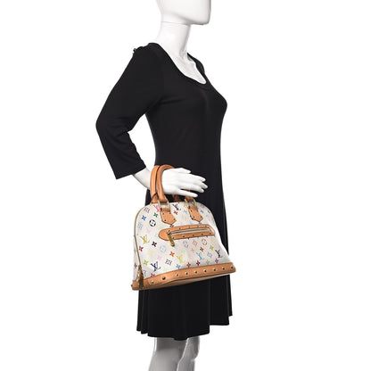 Louis Vuitton Monogram Multicolor Alma White 2 of 12