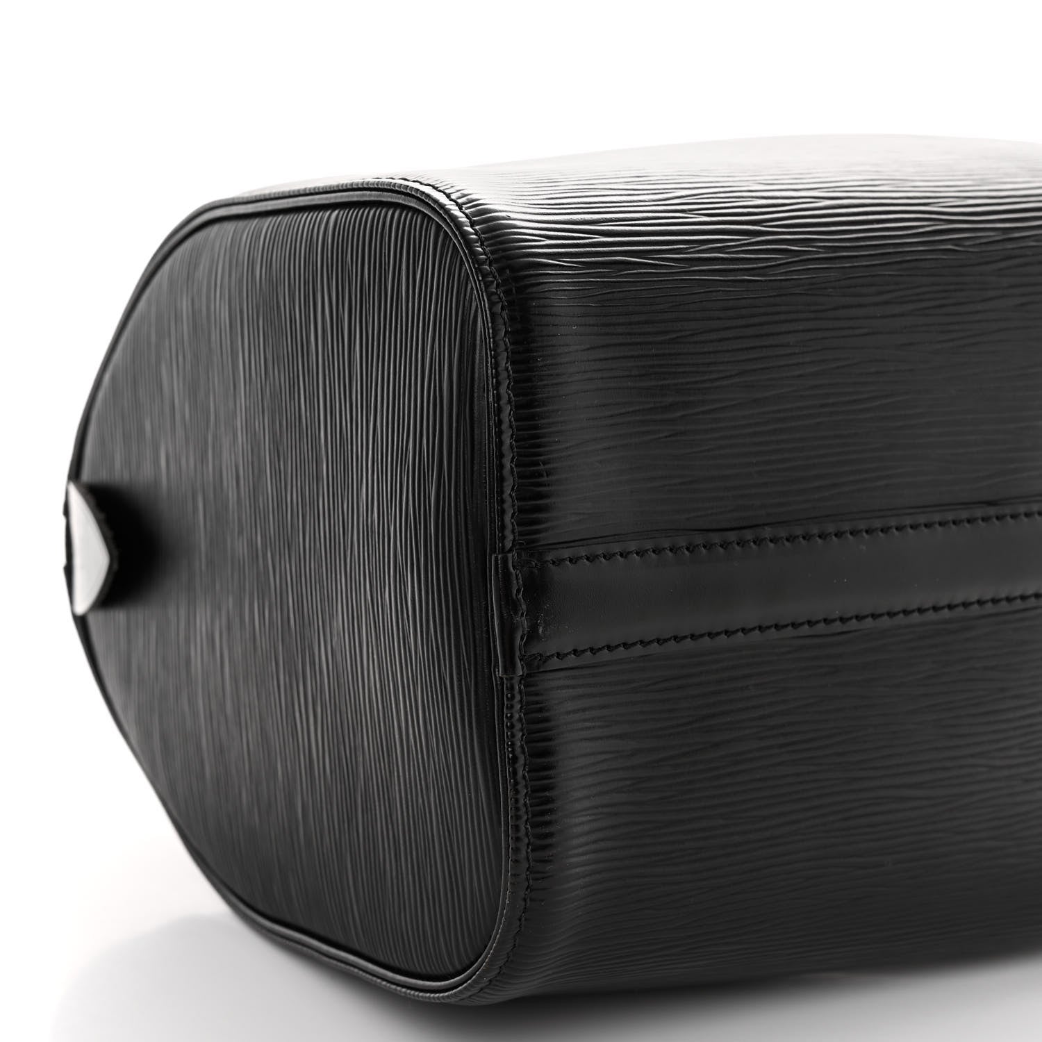 Louis Vuitton Epi Speedy 25 Black 9 of 10