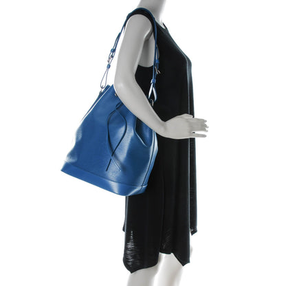 Louis Vuitton Epi Noe NM Cyan 2 of 7
