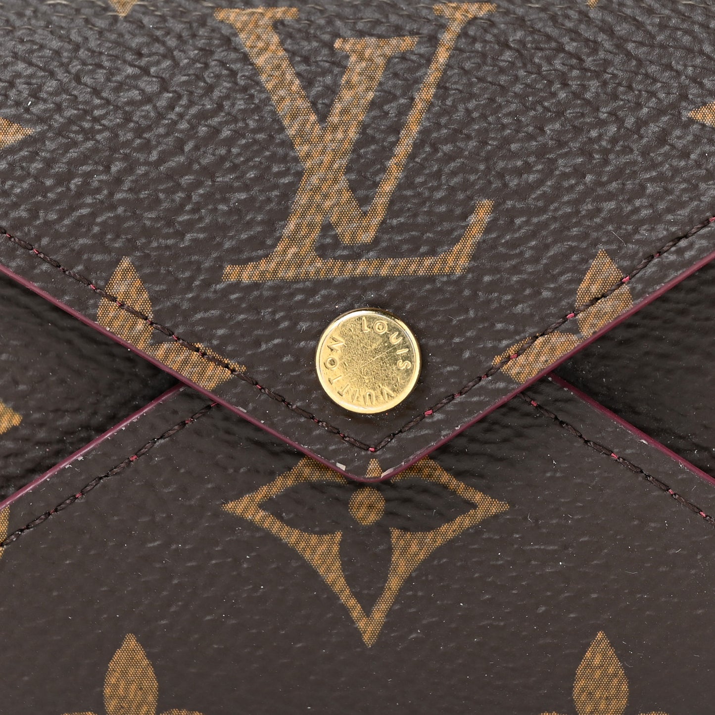 Monogram Small Kirigami Pochette Insert Fuchsia