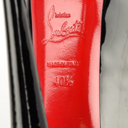 Christian Louboutin Patent Highness 160 Pumps 40.5 Black 6 of 7