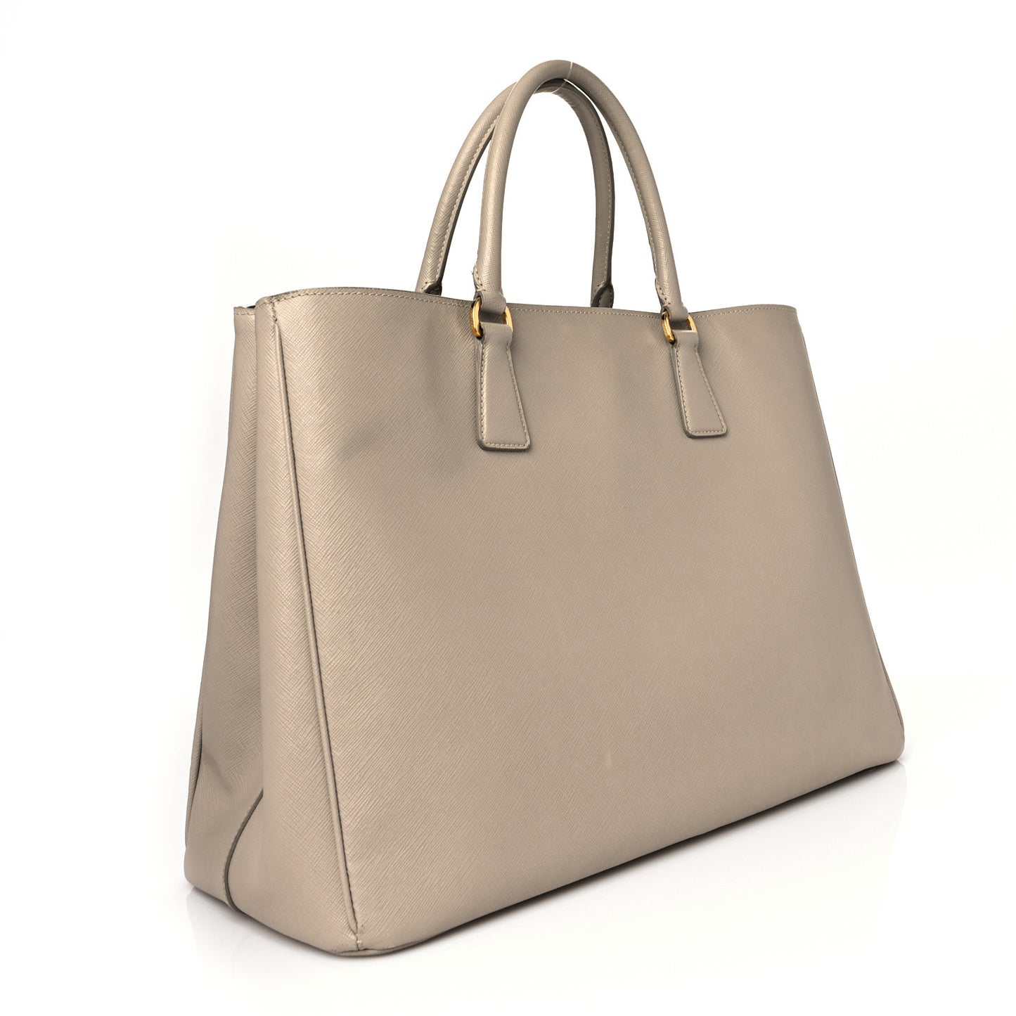Saffiano Lux Medium Tote Pomice