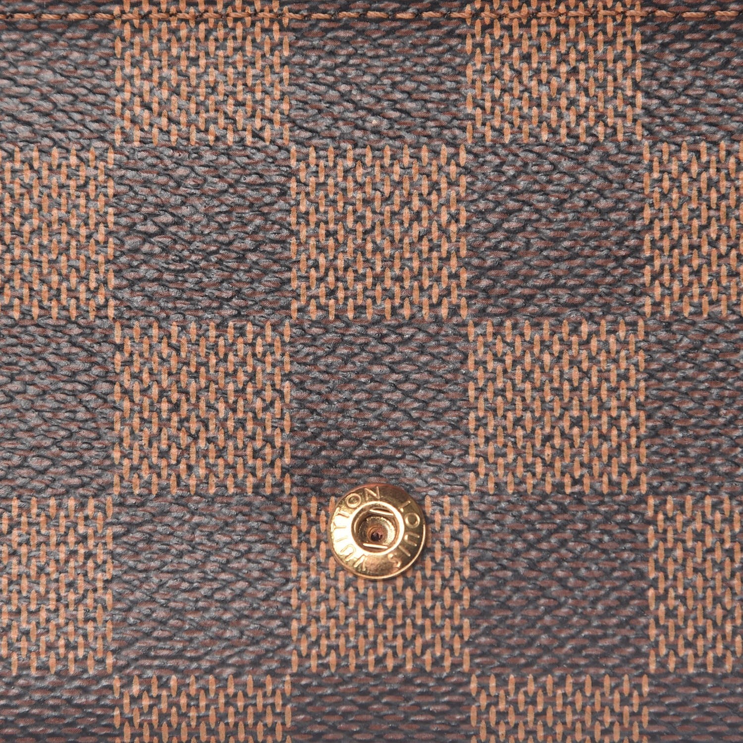 Louis Vuitton Damier Ebene Josephine Wallet Red 14 of 25