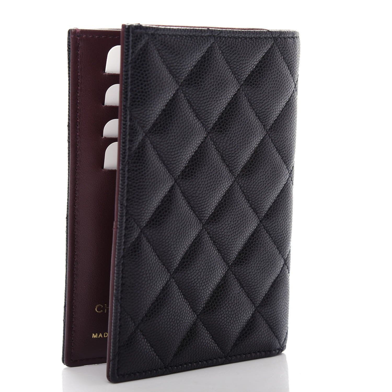 Chanel Caviar Quilted Passport Holder Black 3 of 8