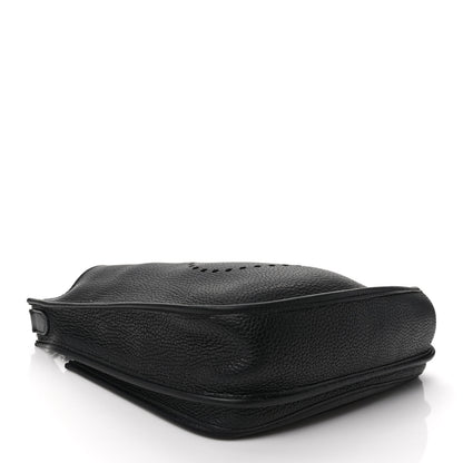 Hermes Taurillon Clemence Evelyne II PM Black 4 of 8