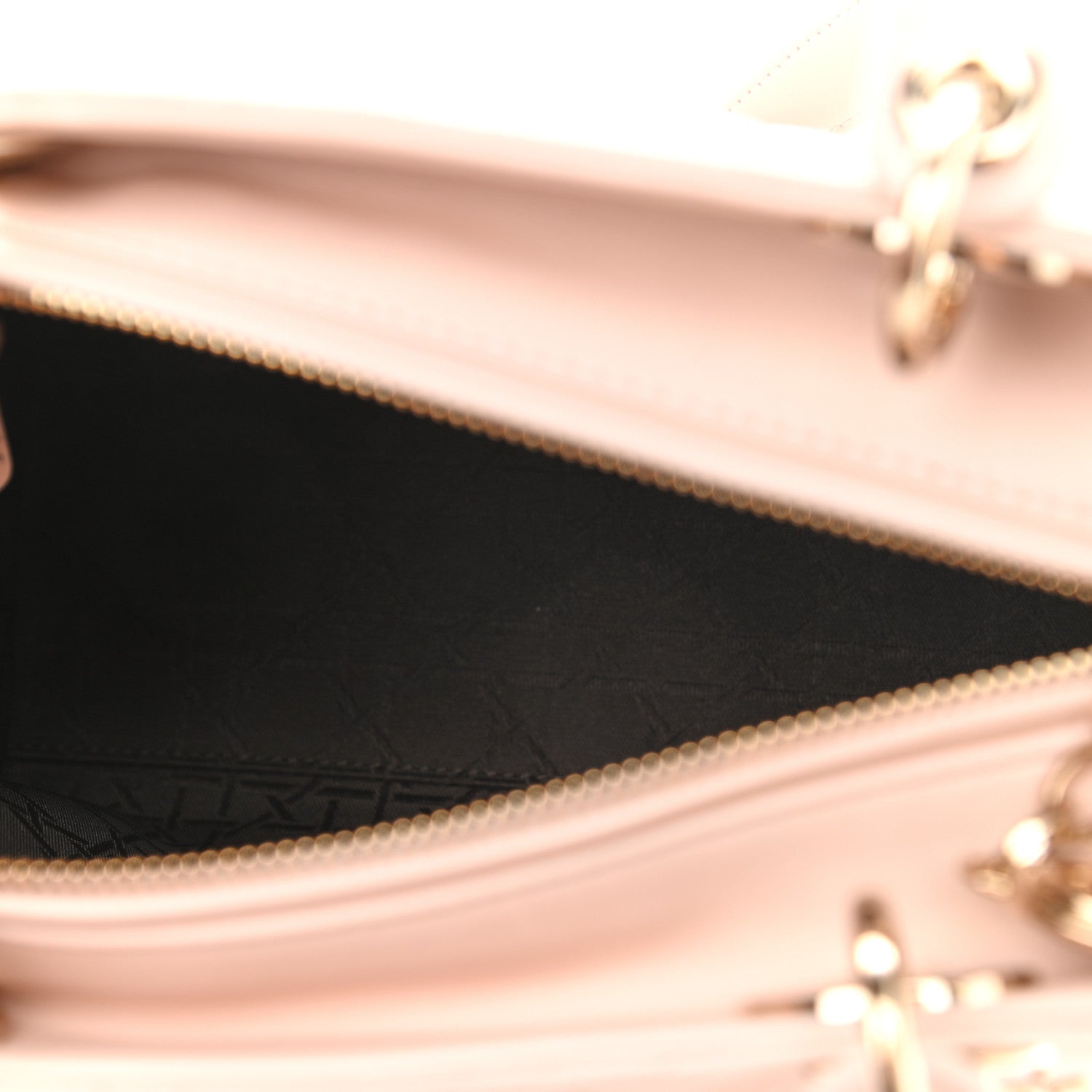 Christian Dior Lambskin Cannage Medium Lady Dior Light Pink 5 of 11