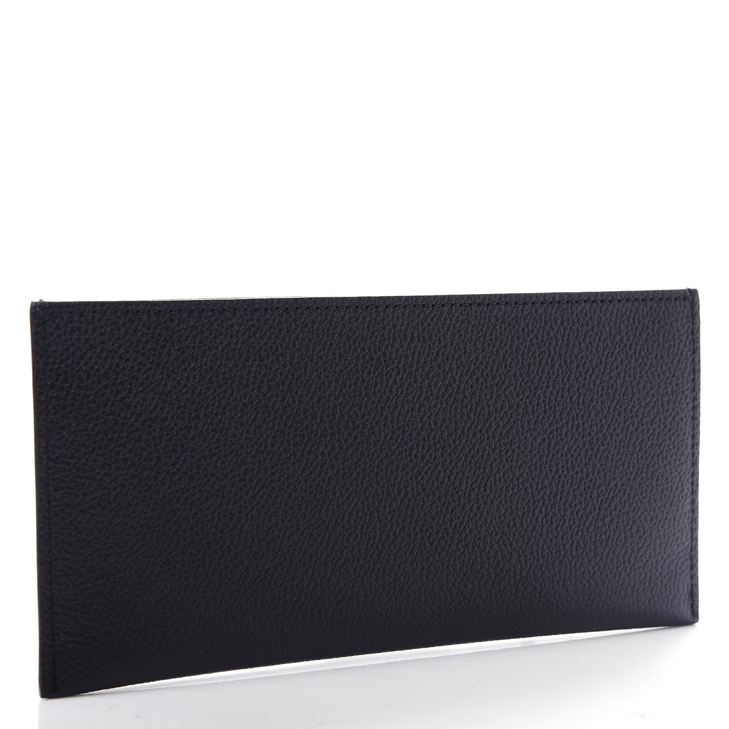Louis Vuitton Calfskin Felicie Chain Wallet Card Holder Insert Black 3 of 6