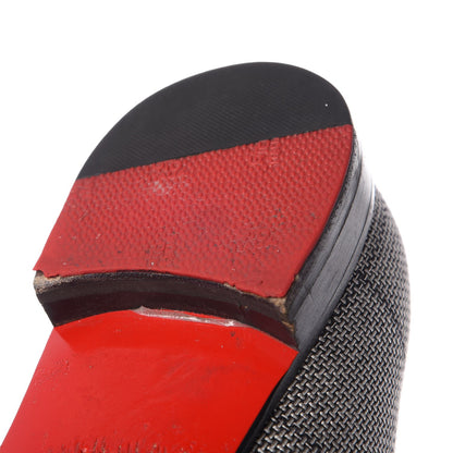 Christian Louboutin Mens Dandelion Flat Tissu Dorsilk Loafers 41.5 Black 9 of 11