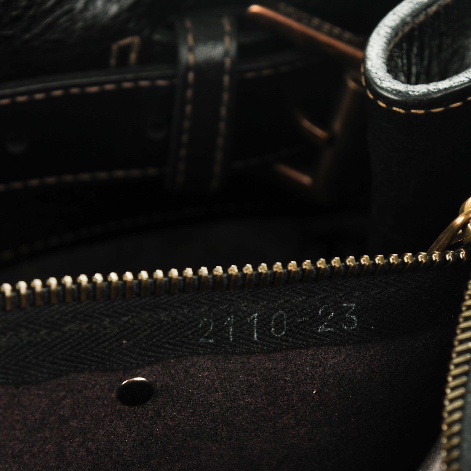 Mulberry Shiny Grain Bayswater Chocolate 8 of 8