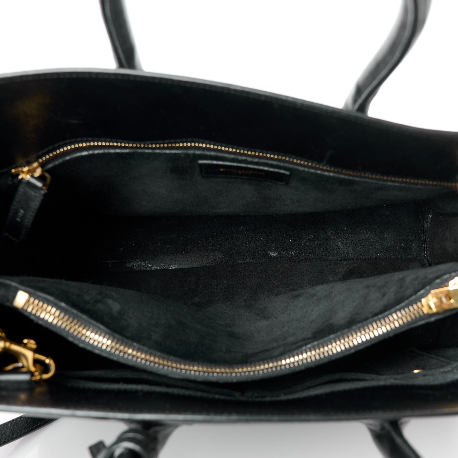 Saint Laurent Calfskin Small Sac De Jour Black 5 of 11