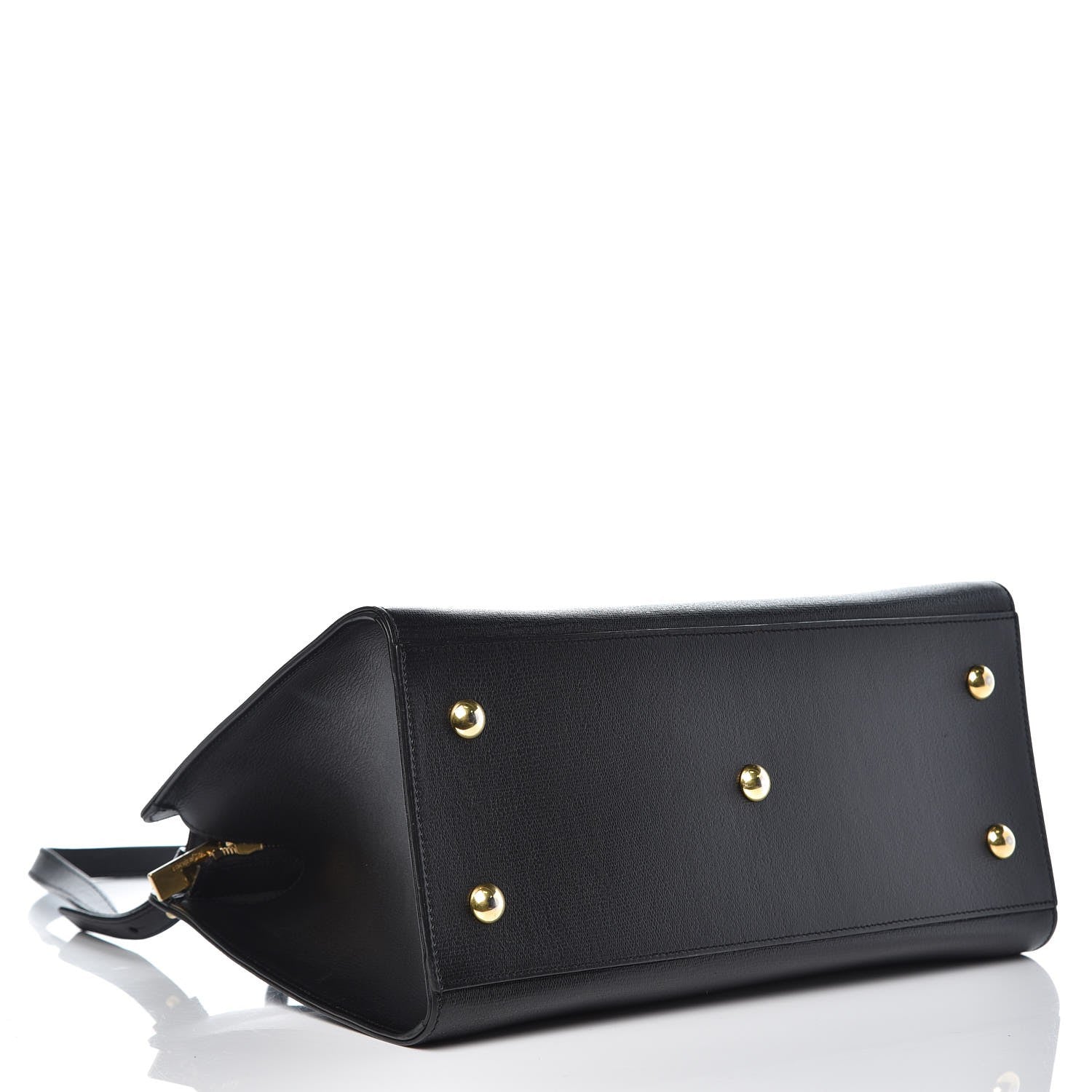 Saint Laurent Textured Calfskin Small Classic Y Cabas Black 4 of 11