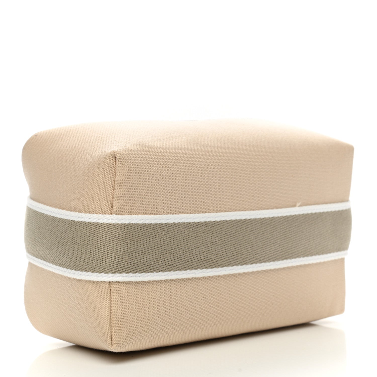 Hermes Canvas Small Bride-A-Brac Pouch Natural 4 of 6