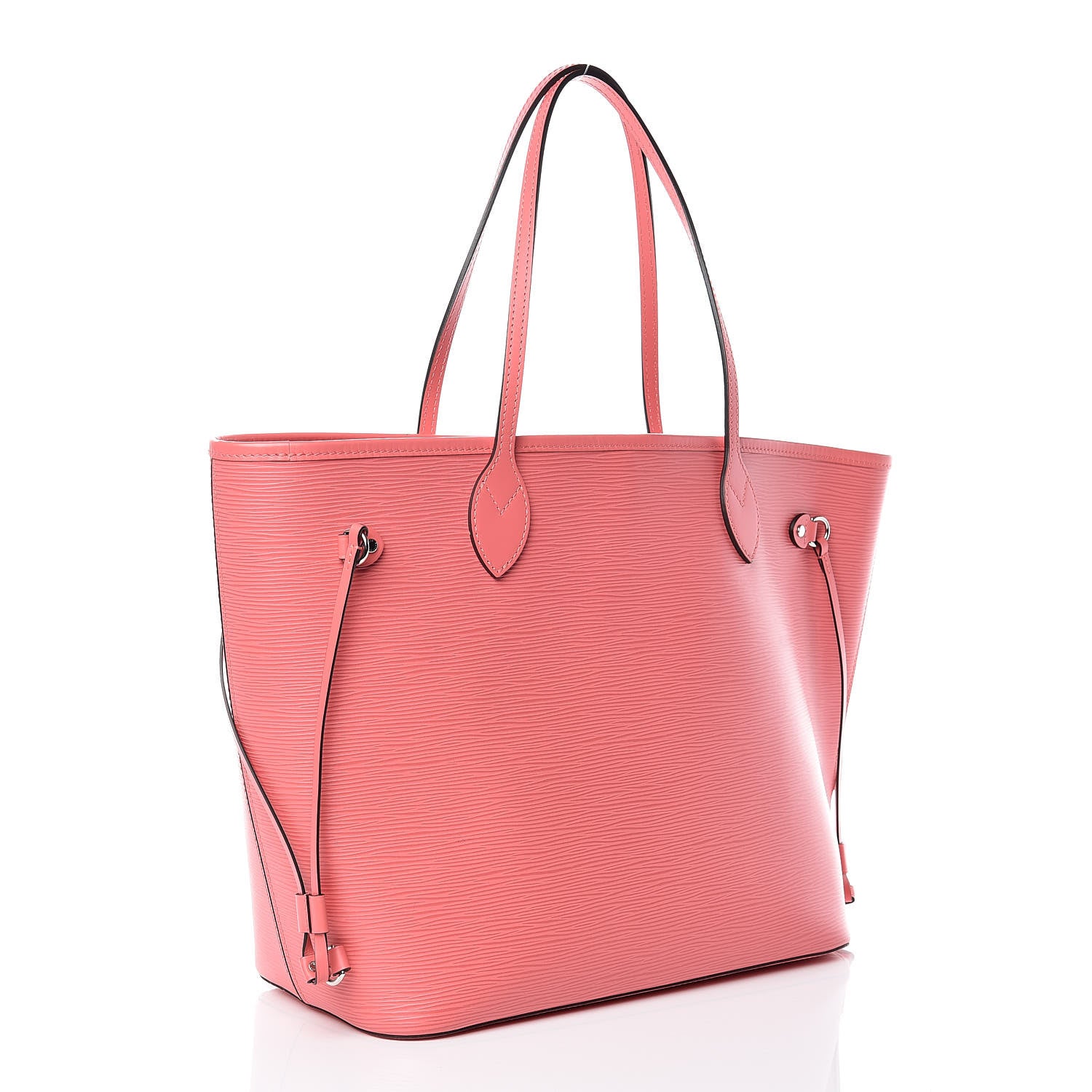 Louis Vuitton Epi Neverfull MM Corail 4 of 15