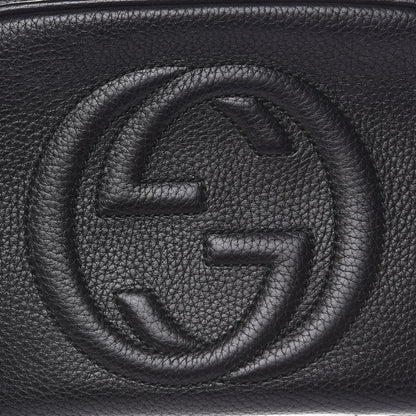 Gucci Pebbled Calfskin Small Soho Disco Bag Black 10 of 10