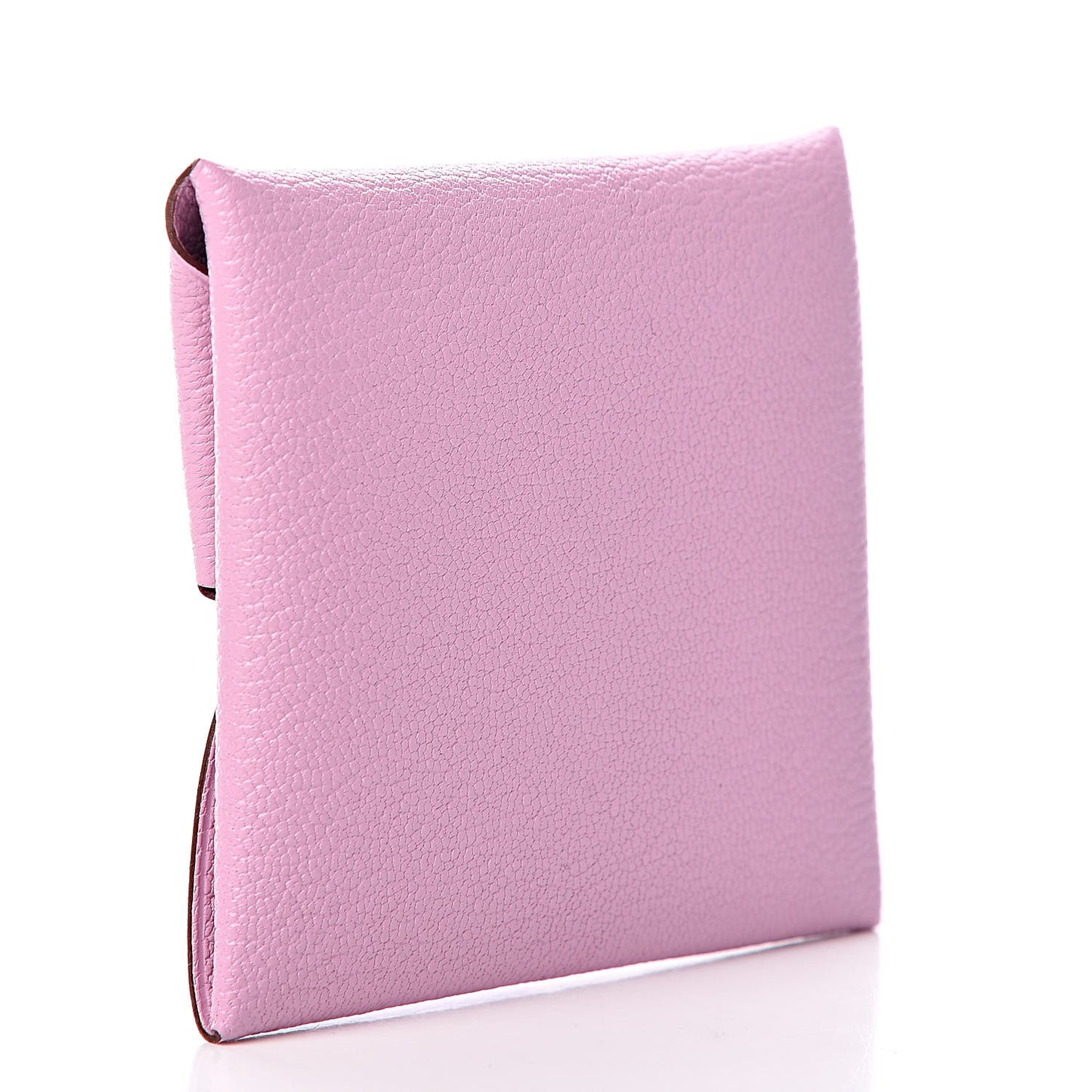 Chevre Mysore Bastia Coin Purse Mauve Sylvestre