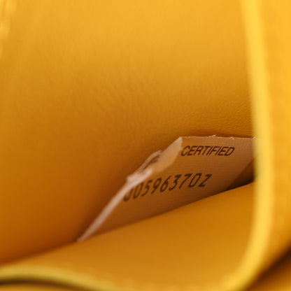 Bottega Veneta Nappa Maxi Intrecciato Coin Purse Yellow 7 of 9