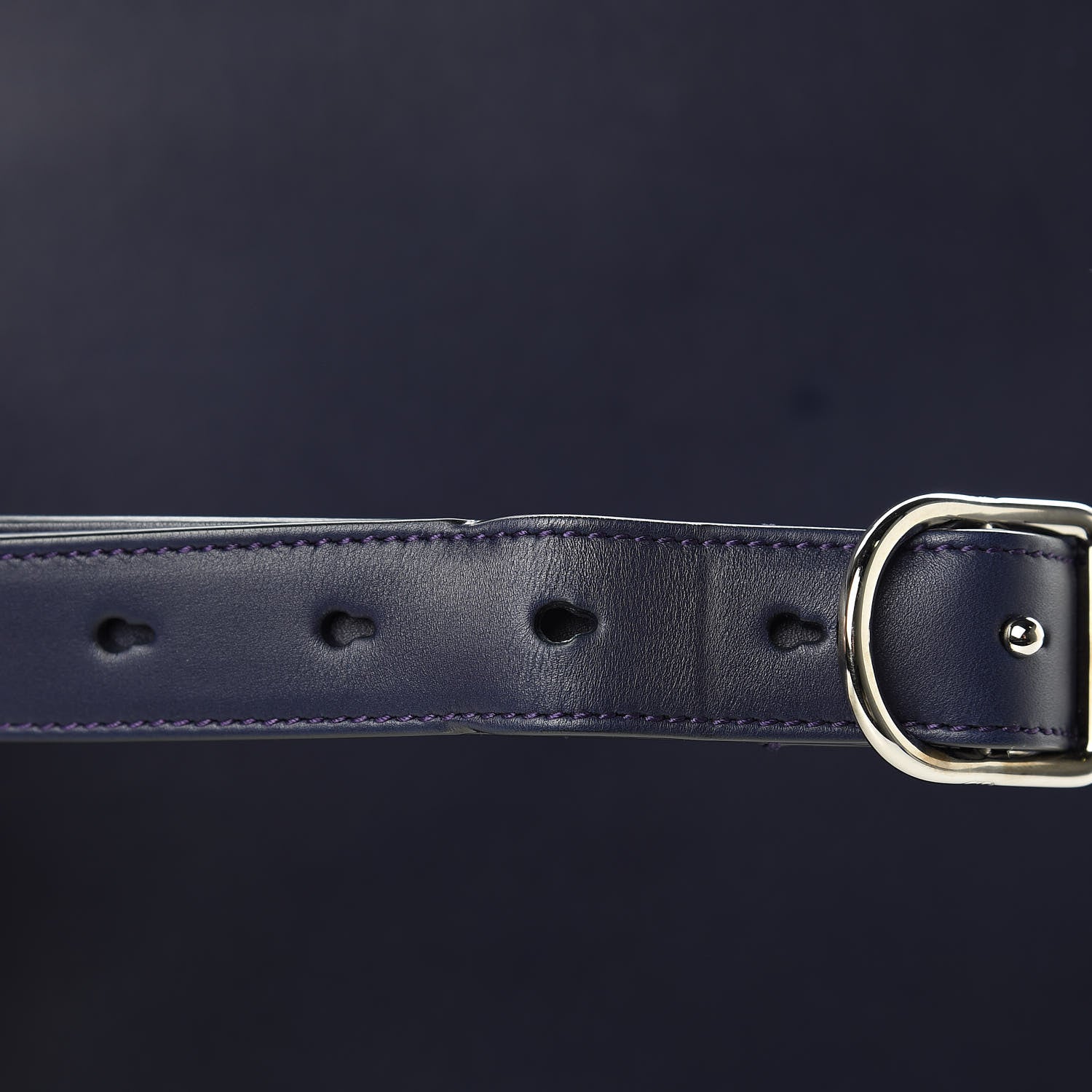Christian Dior Calfskin Large Diorever Flap Navy 10 of 12