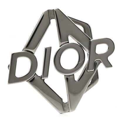 Christian Dior Palladium CD Diamond Belt Buckle 1 of 4