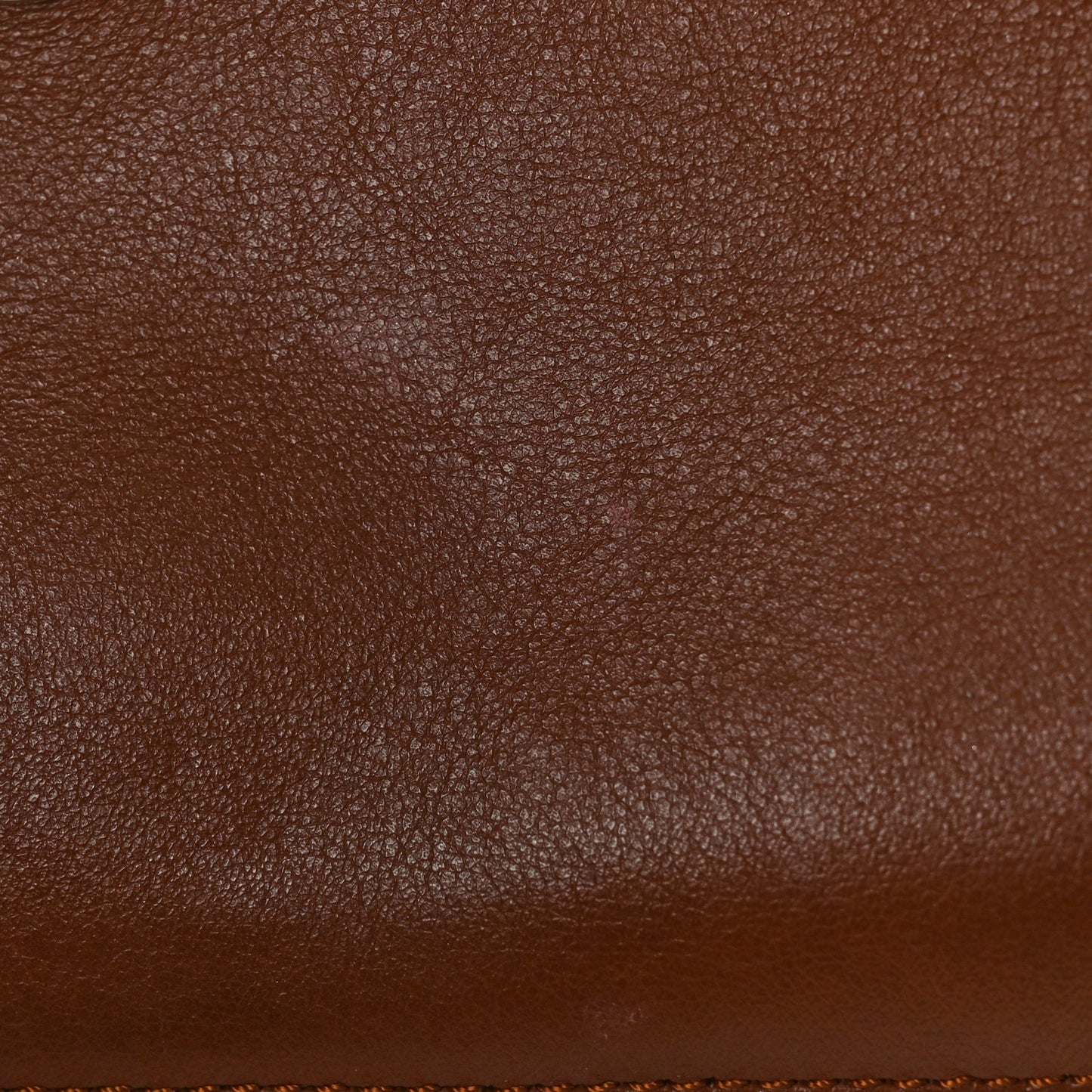 Suede Calfskin Small Faye Shoulder Bag Tobacco