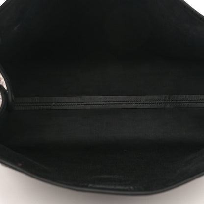 Fendi Glazed Fabric Vitello Century FF 1974 Stamp Patch Medium Peekaboo Defender Cover Mogano Panna Black 6 of 11