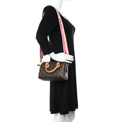 Louis Vuitton Monogram Speedy Bandouliere 20 Fuchsia 2 of 10