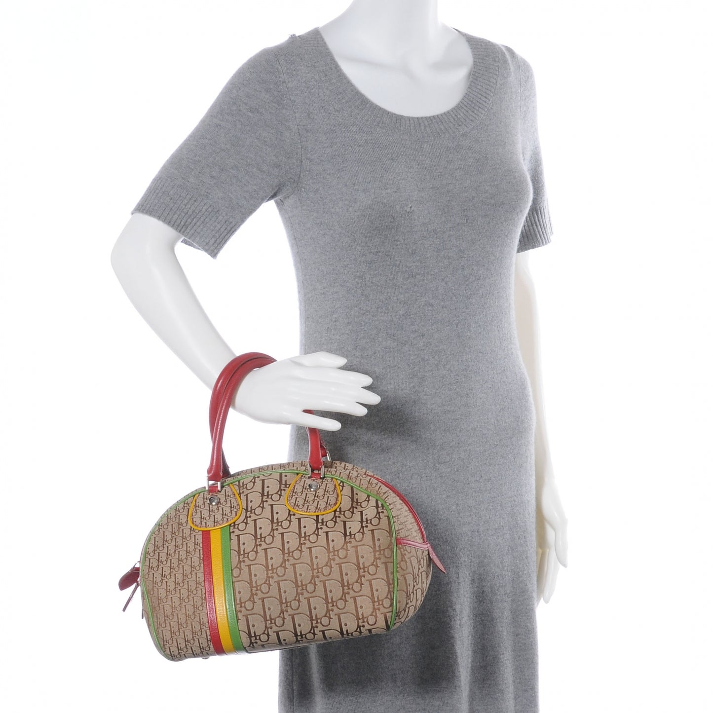 Monogram Rasta Bowler Beige