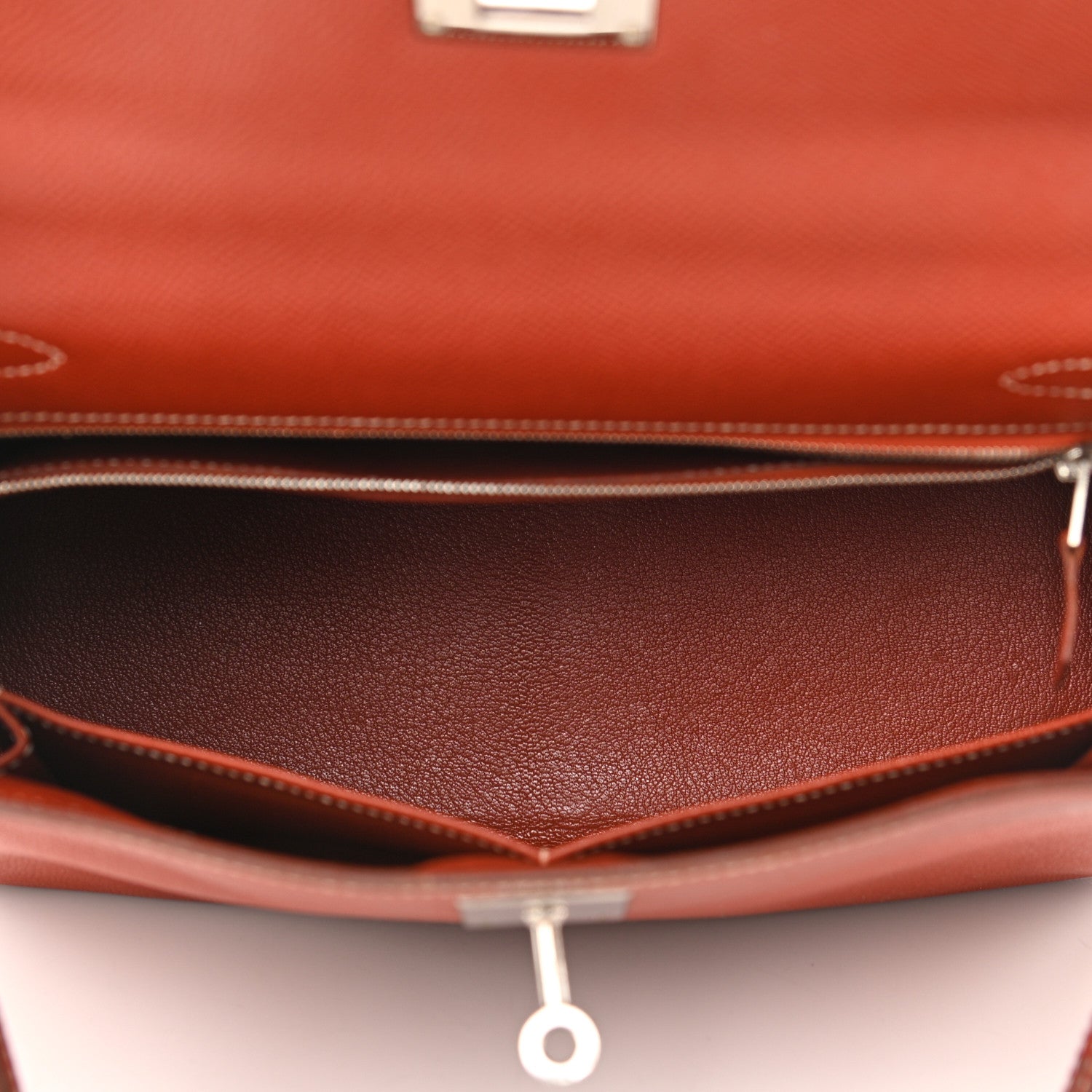 Hermes Epsom Kelly Retourne 28 Brique 5 of 14