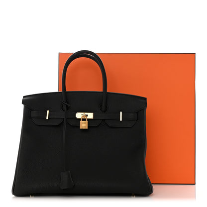 Hermes Togo Birkin 35 Black 11 of 11