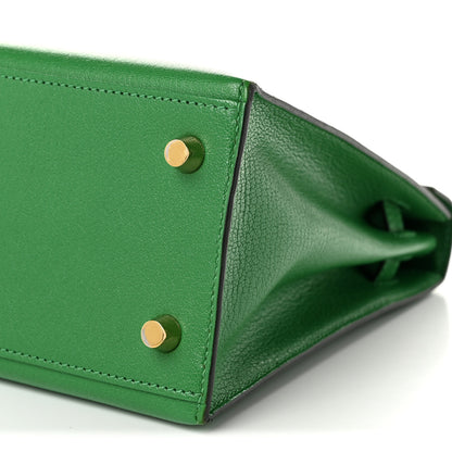 Hermes Chevre Chamkila Kelly Sellier 25 Bambou 10 of 11