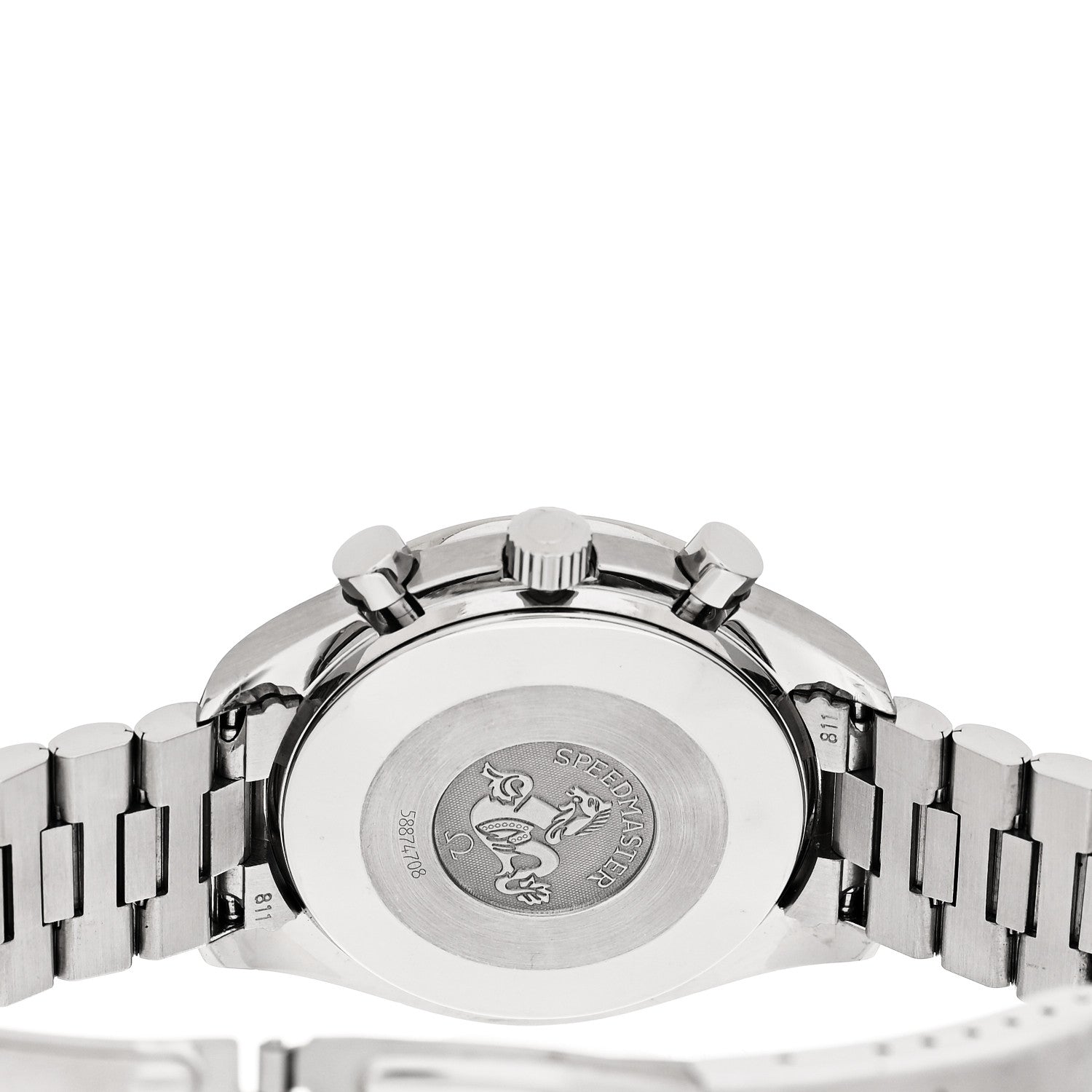 Omega Stainless Steel 39mm Speedmaster Chronograph Automatic Watch Black 3510.50.00 4 of 4
