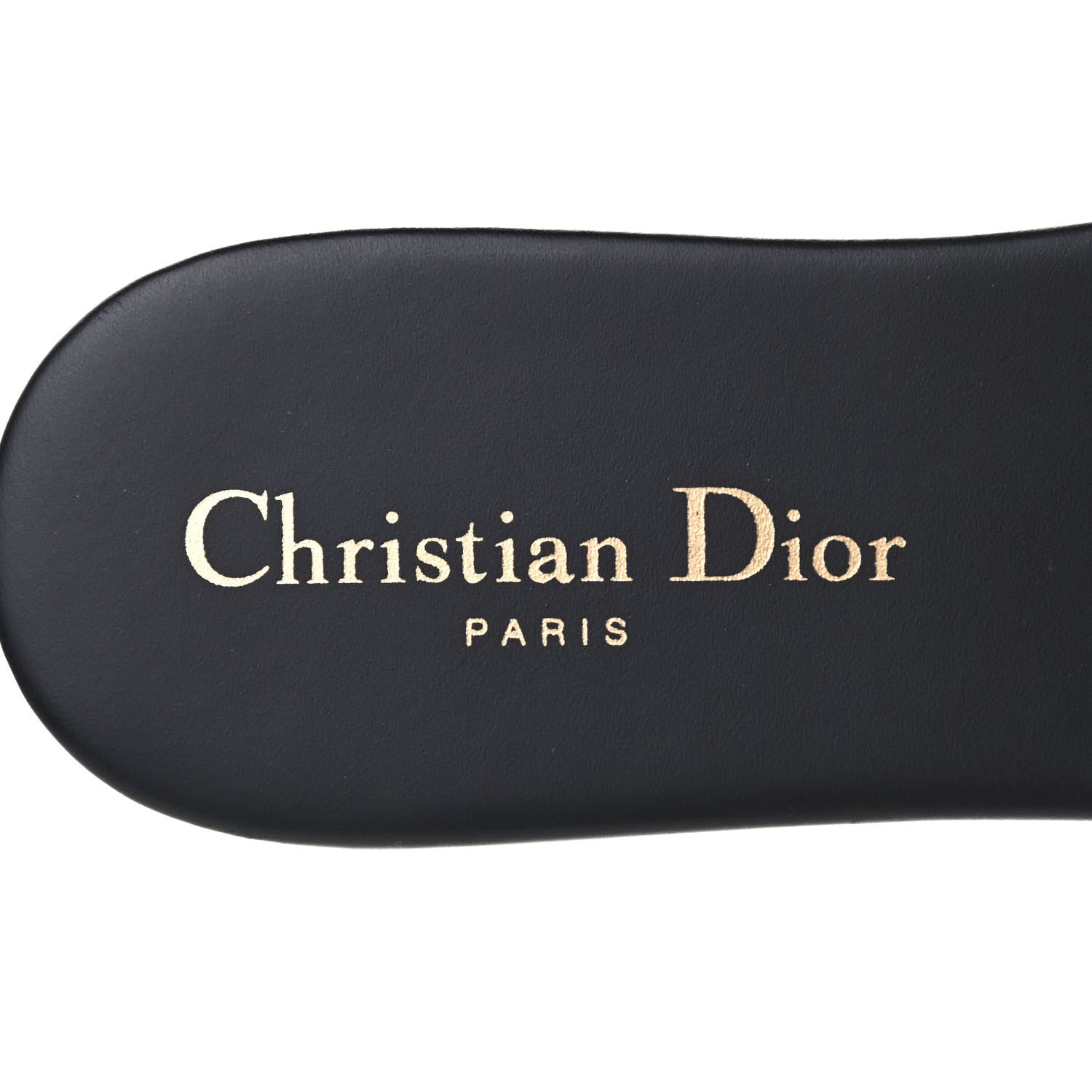 Christian Dior Canvas Embroidered Dway Mules Slide Sandals 37 Deep Blue 6 of 8