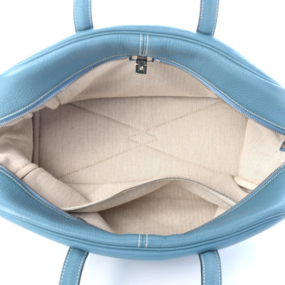 Hermes Taurillon Clemence Victoria II 35 Blue Jean 4 of 4