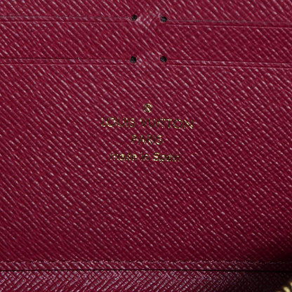 Louis Vuitton Monogram Clemence Wallet Fuchsia 6 of 7