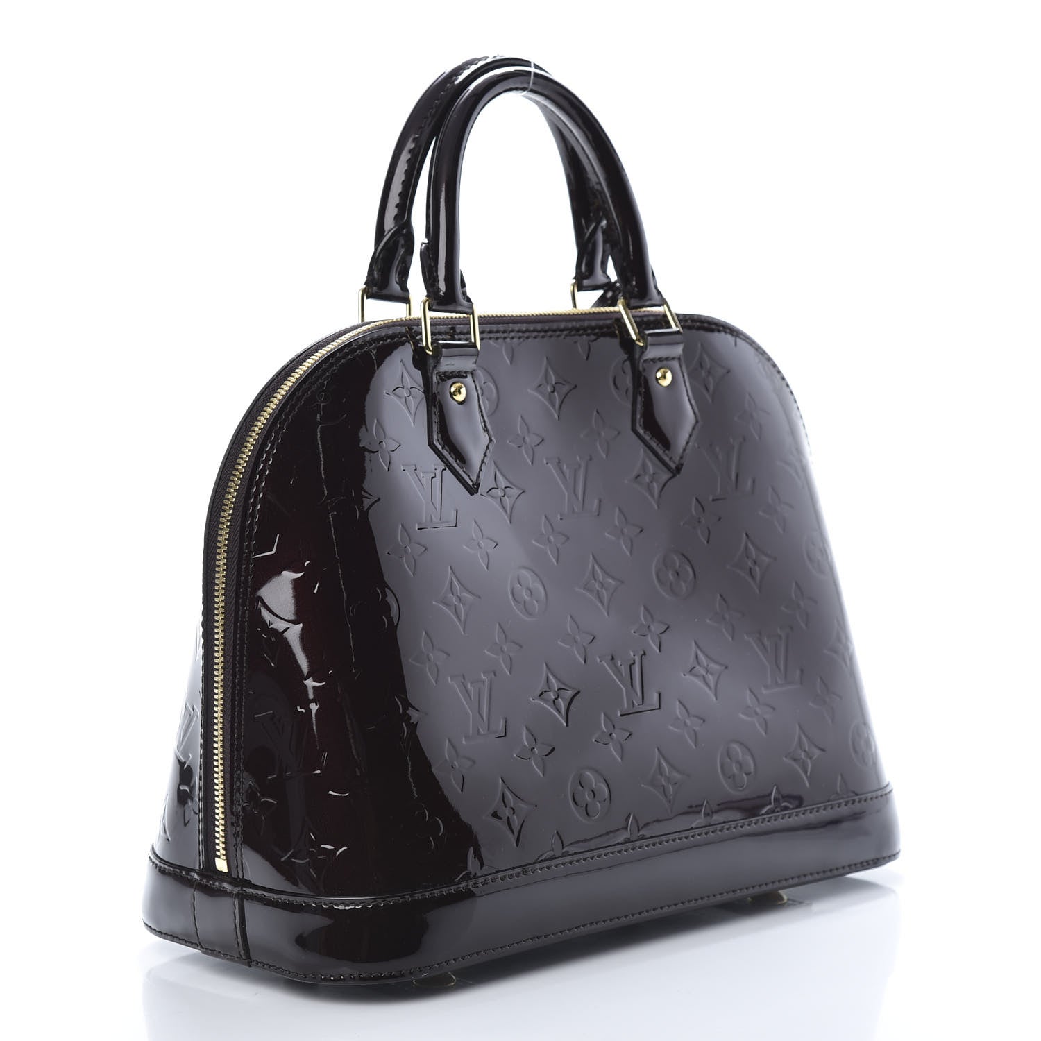 Louis Vuitton Vernis Alma PM Amarante 3 of 12