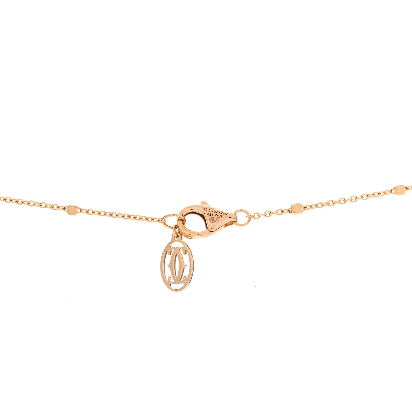 18K Pink Gold Small Clash de Cartier Necklace