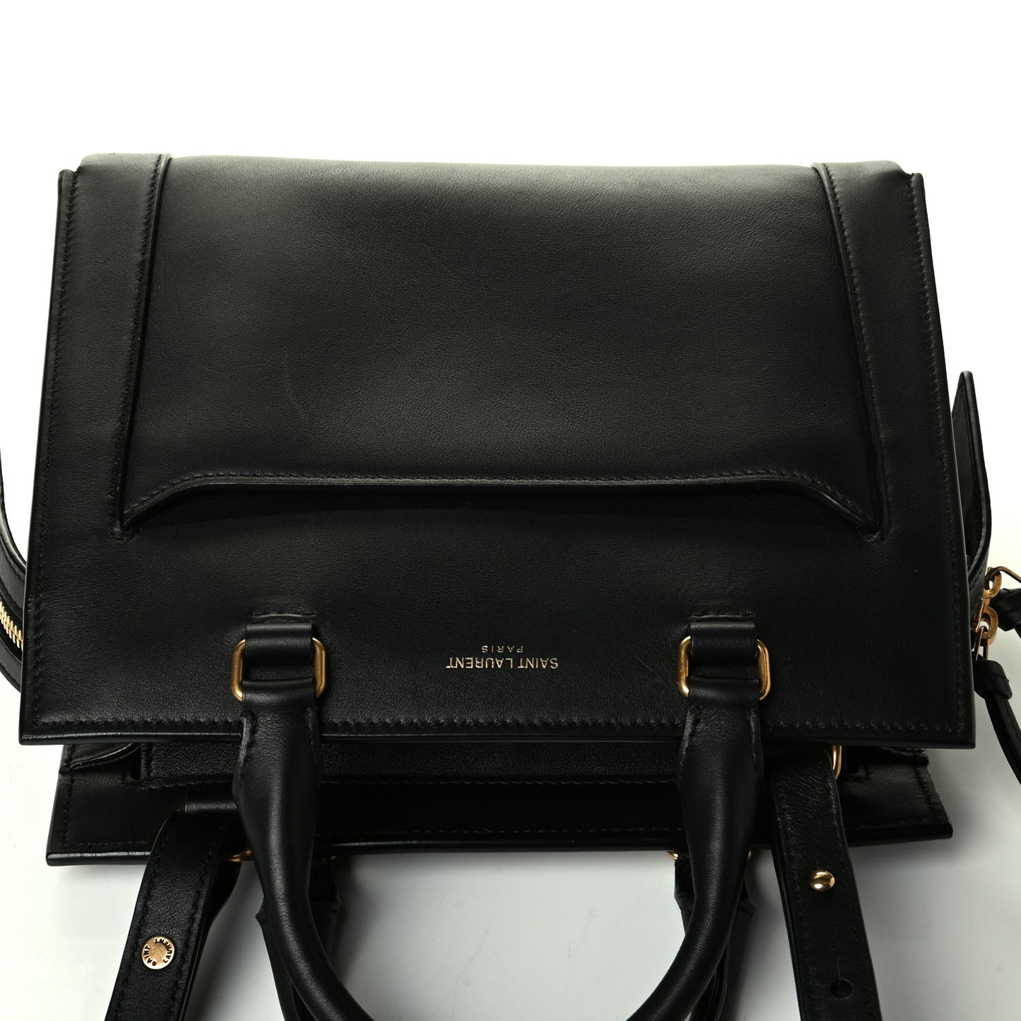Smooth Calfskin Small East Side Tote Black