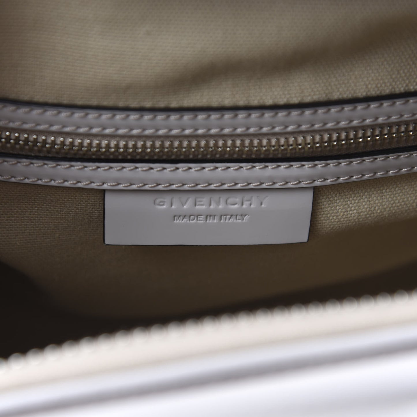 Patent Lambskin Degrade Small Antigona Grey